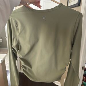 lululemon athletica Olive Green Women's Top